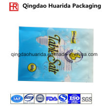 Flat Table Salt Packaging Bag with Custom Logo/Clear Window